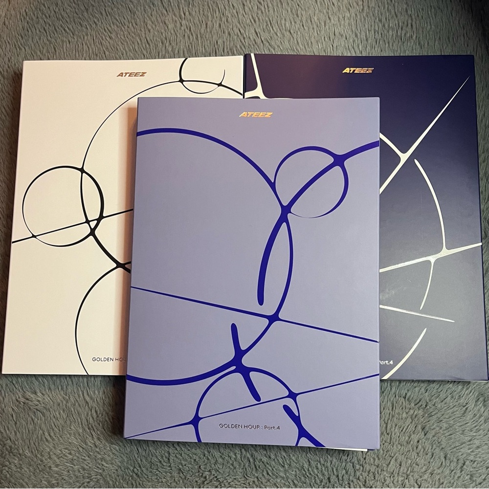 Ateez Golden Hour Part 4 Albums